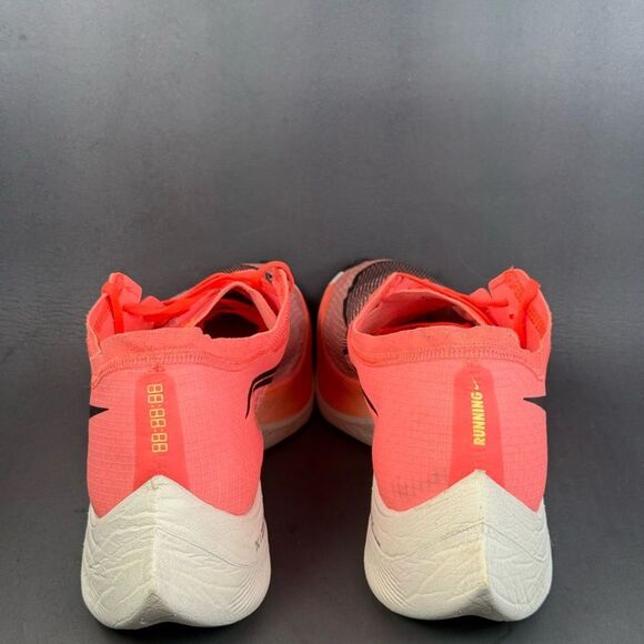Nike ZoomX Vaporfly Next% Bright Mango athletic sneaker shoes mens size 15 - Picture 4 of 8